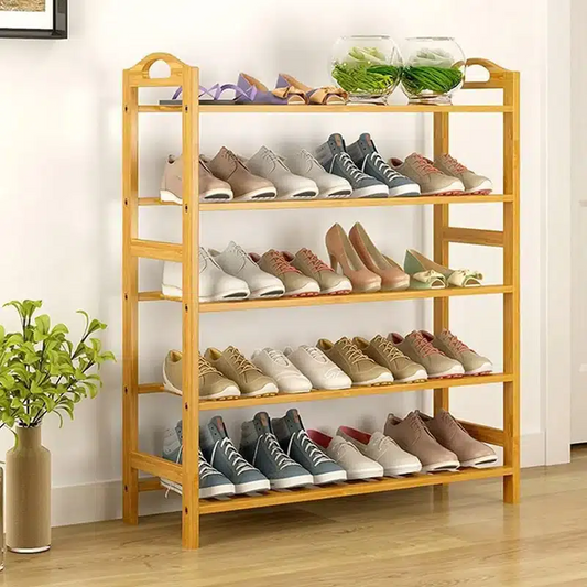 12.500fcfa Étagère de Rangement de Chaussures en bambou 778045555
