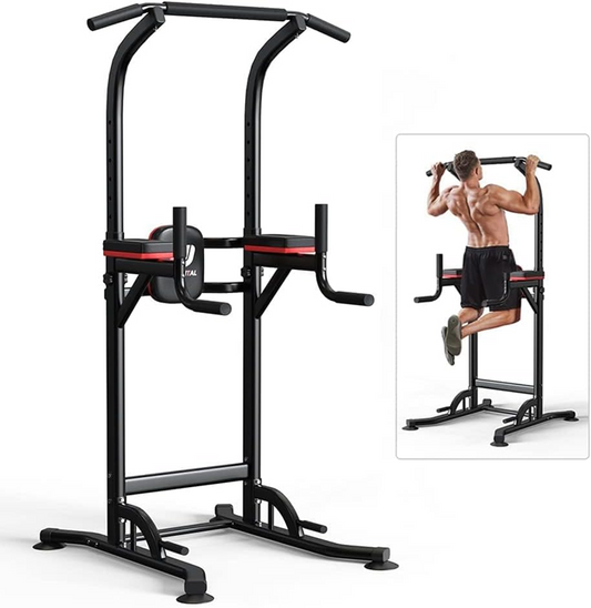 80.000F Barre de traction ajustable musculation dips station778045555