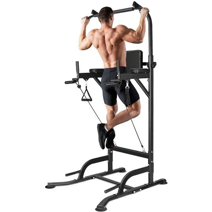 120.000F Barre de traction ajustable musculation dips station778045555