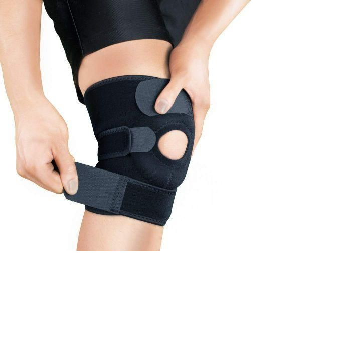 Genouillère stabilisatrice à rotule ouverte