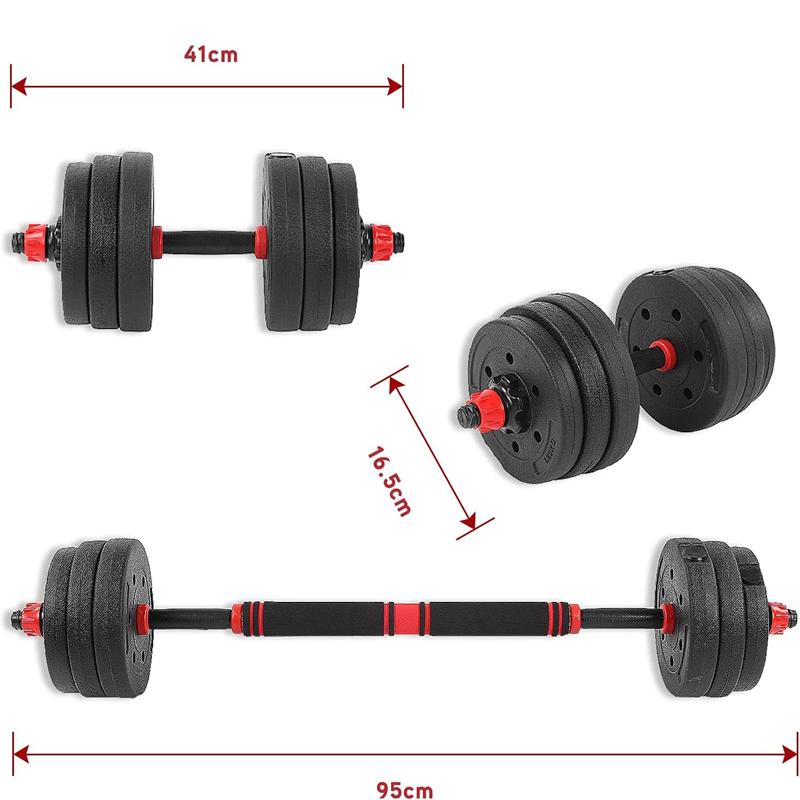 35.000fcfa Haltères 20Kg Réglables avec Barre de Connexion. 778045555