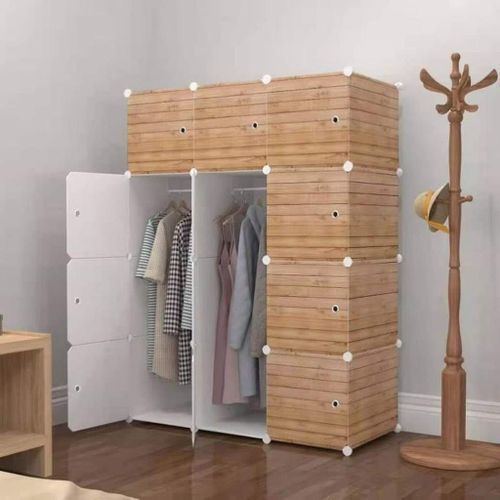 27.000F Armoire Penderie - Cube Montable et démontable 778045555