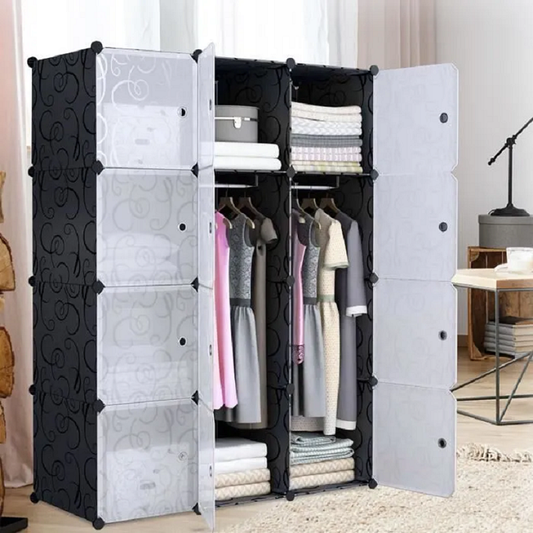 27000F Armoire Penderie - Cube montable et démontable -778045555